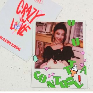 イッチ(ITZY)の１枚　チェリョン　ポラロイド　トレカ　Crazy In Love　ITZY(その他)