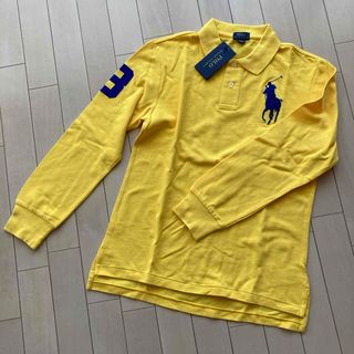 ポロラルフローレン(POLO RALPH LAUREN)のポロ　ラルフローレンタグ付新品ボーイズ長袖ポロシャツ　160サイズ(その他)