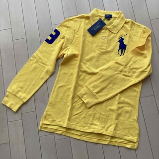 POLO RALPH LAUREN - ポロ　ラルフローレンタグ付新品ボーイズ長袖ポロシャツ　160サイズ