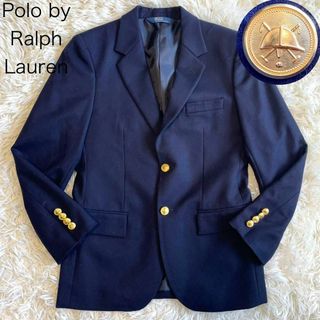 ポロラルフローレン(POLO RALPH LAUREN)の【ポロバイラルフローレン】テーラードジャケット 紺ブレ 金ボタン 150(ジャケット/上着)