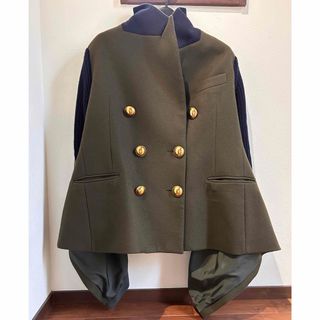 サカイ(sacai)のsacai ドッキングアウター(ピーコート)