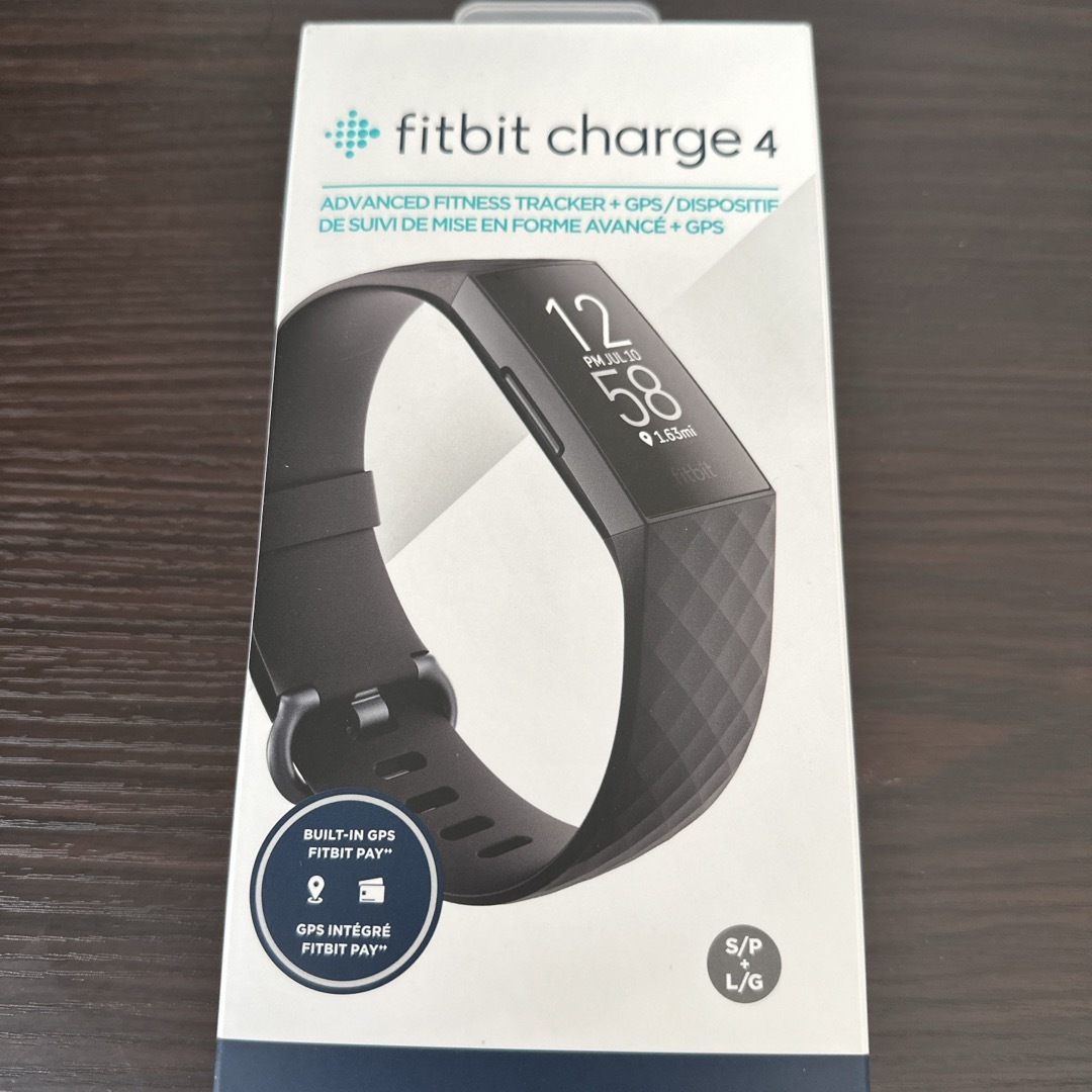 Google(グーグル)のFITBIT Fitbit Charge4 GPS搭載フィットネストラッカー B スマホ/家電/カメラのスマートフォン/携帯電話(その他)の商品写真