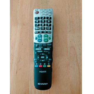 シャープ(SHARP)のSHARP AQUOS シャープ アクオス / テレビリモコン /  良品(テレビ)