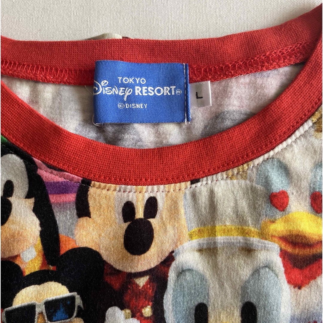 Disney(ディズニー)のディズニー　Tシャツ　可愛い　L  レディースのトップス(Tシャツ(半袖/袖なし))の商品写真