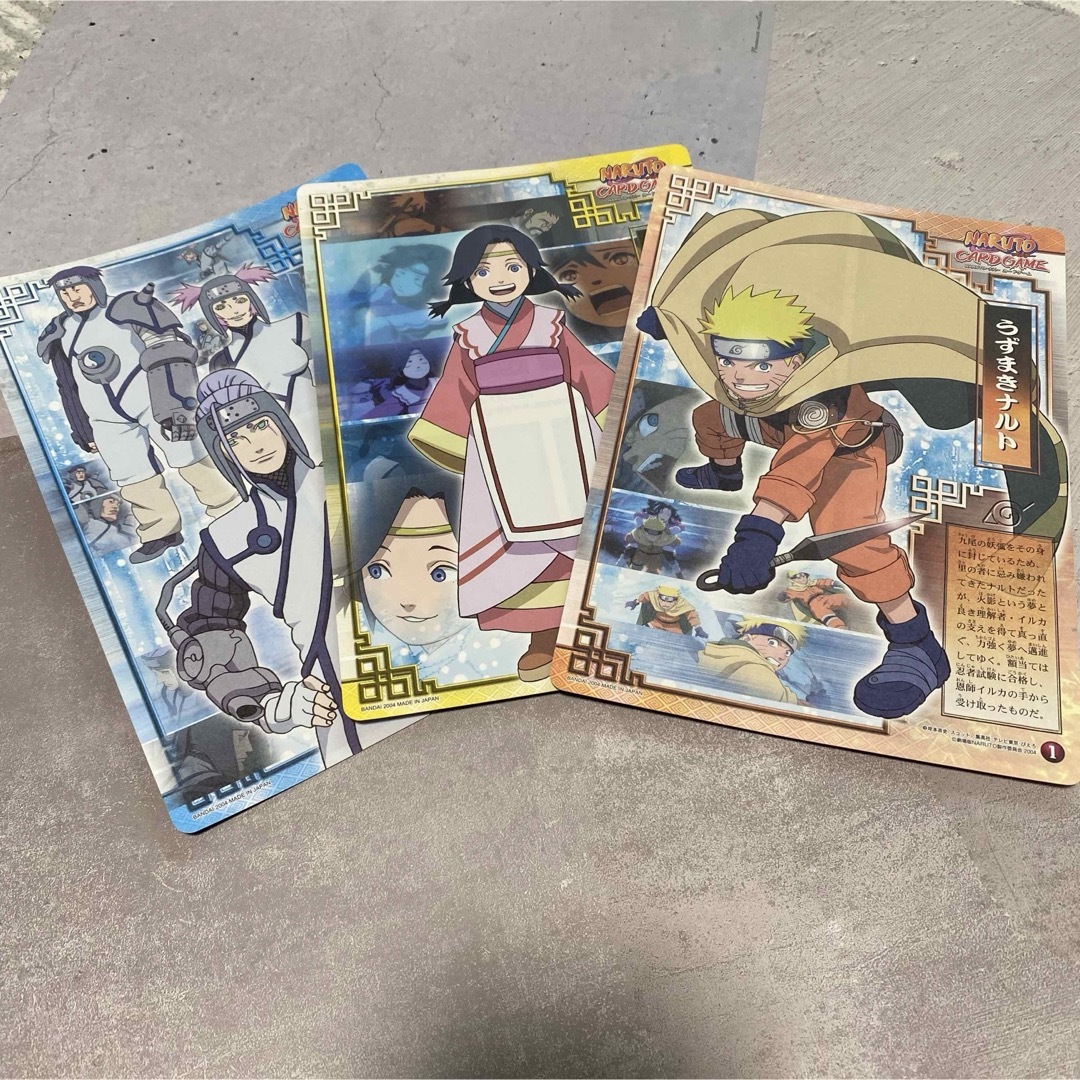 集英社(シュウエイシャ)の【レア】NARUTO ナルト　A4ポスター　メモ用紙 エンタメ/ホビーのアニメグッズ(ポスター)の商品写真