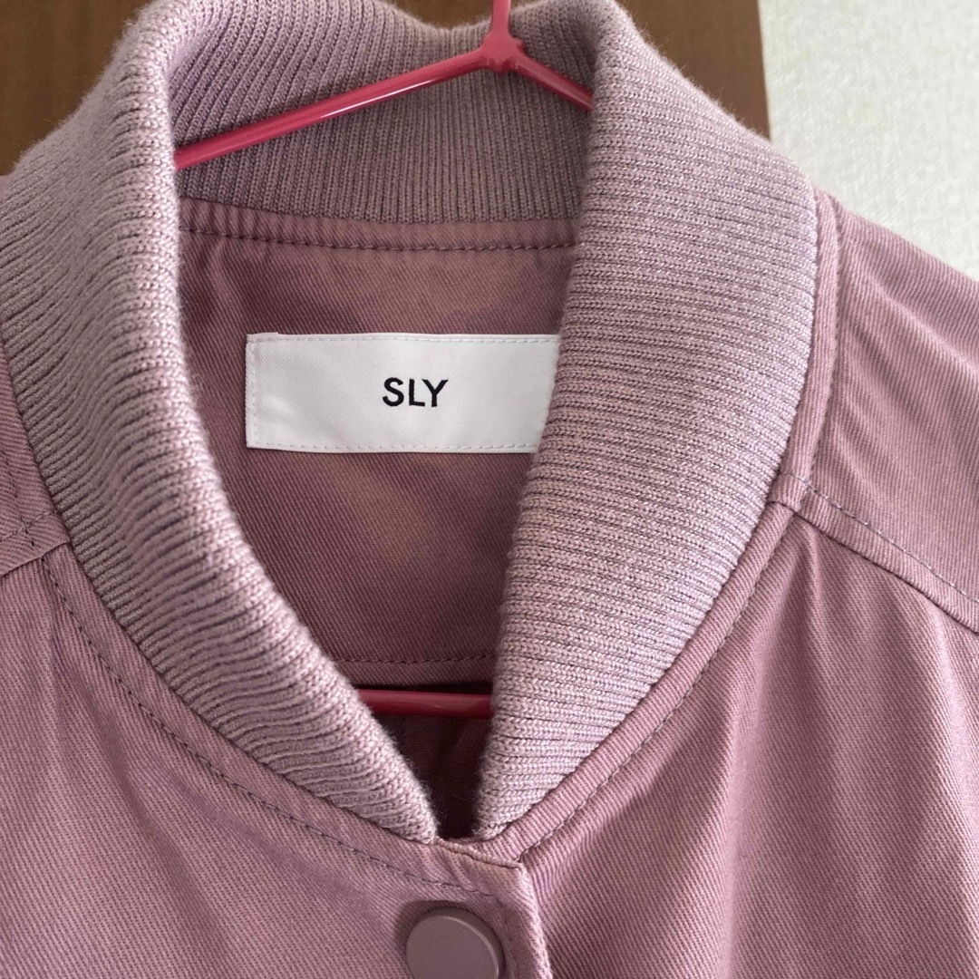 SLY(スライ)のSLY ロングブルゾン レディースのジャケット/アウター(ブルゾン)の商品写真