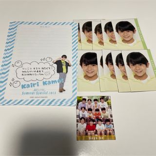 Boys be 亀井海聖 セット(アイドルグッズ)