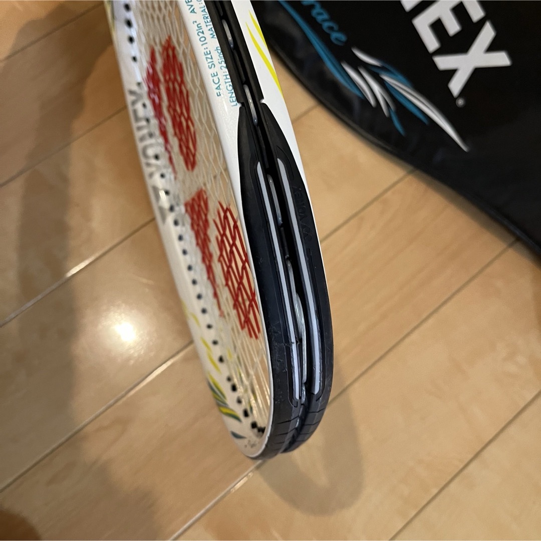YONEX(ヨネックス)のYONEX ヨネックス　テニスラケット　SF Graces 25 ケース付き スポーツ/アウトドアのテニス(ラケット)の商品写真