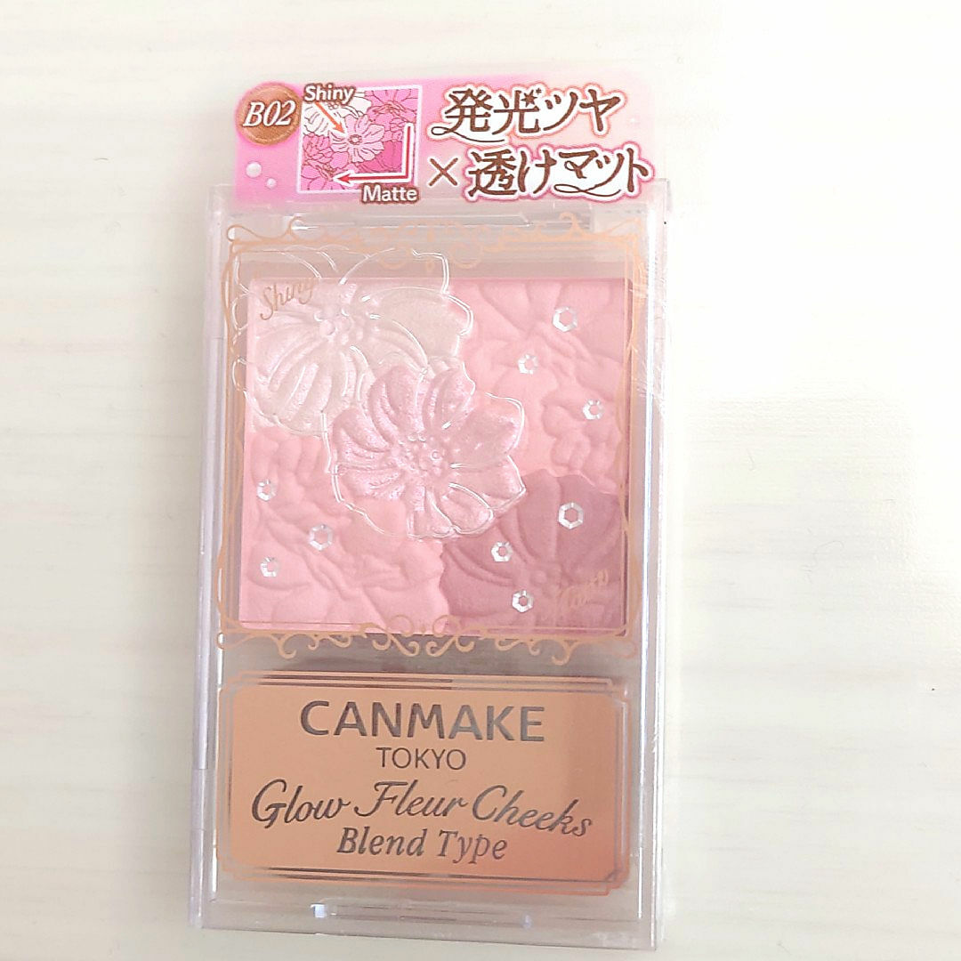 CANMAKE(キャンメイク)のCANMAKE　グロウフルールチークス　B02 コスメ/美容のベースメイク/化粧品(チーク)の商品写真