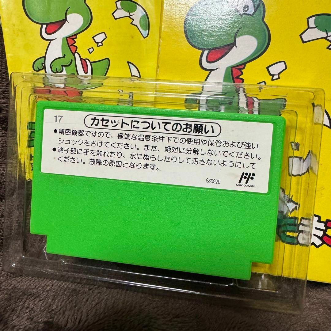 当時物 ファミコンソフト FCカセット ヨッシーのたまご 未使用品 当時物 ファミコンソフト FCカセット ヨッシーのたまご 未使用品