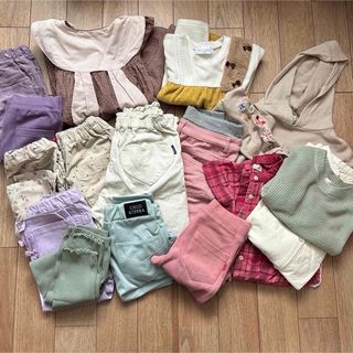 アプレレクール(apres les cours)の新品含む/120 女の子 美品 アウター有 秋冬春物 20点(その他)