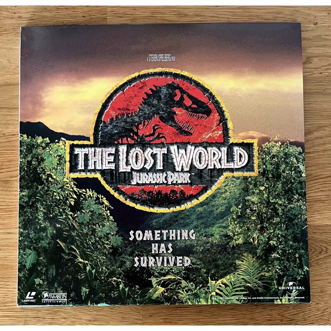 レーザーディスク　THE LOST WORLD  JURASSIC  PARK エンタメ/ホビーのDVD/ブルーレイ(外国映画)の商品写真