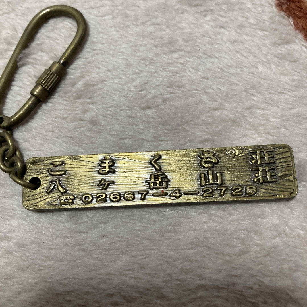 キーホルダー　赤岳 メンズのファッション小物(キーホルダー)の商品写真