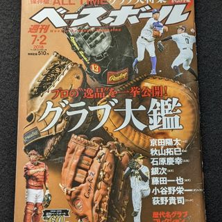 週刊ベースボール　グラブ大鑑　野村克也　保存版　野茂英雄　福本豊　バース　ミズノ(趣味/スポーツ)