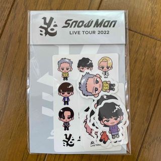 ステッカー Snow Man LIVE TOUR 2022 12枚セット(アイドルグッズ)