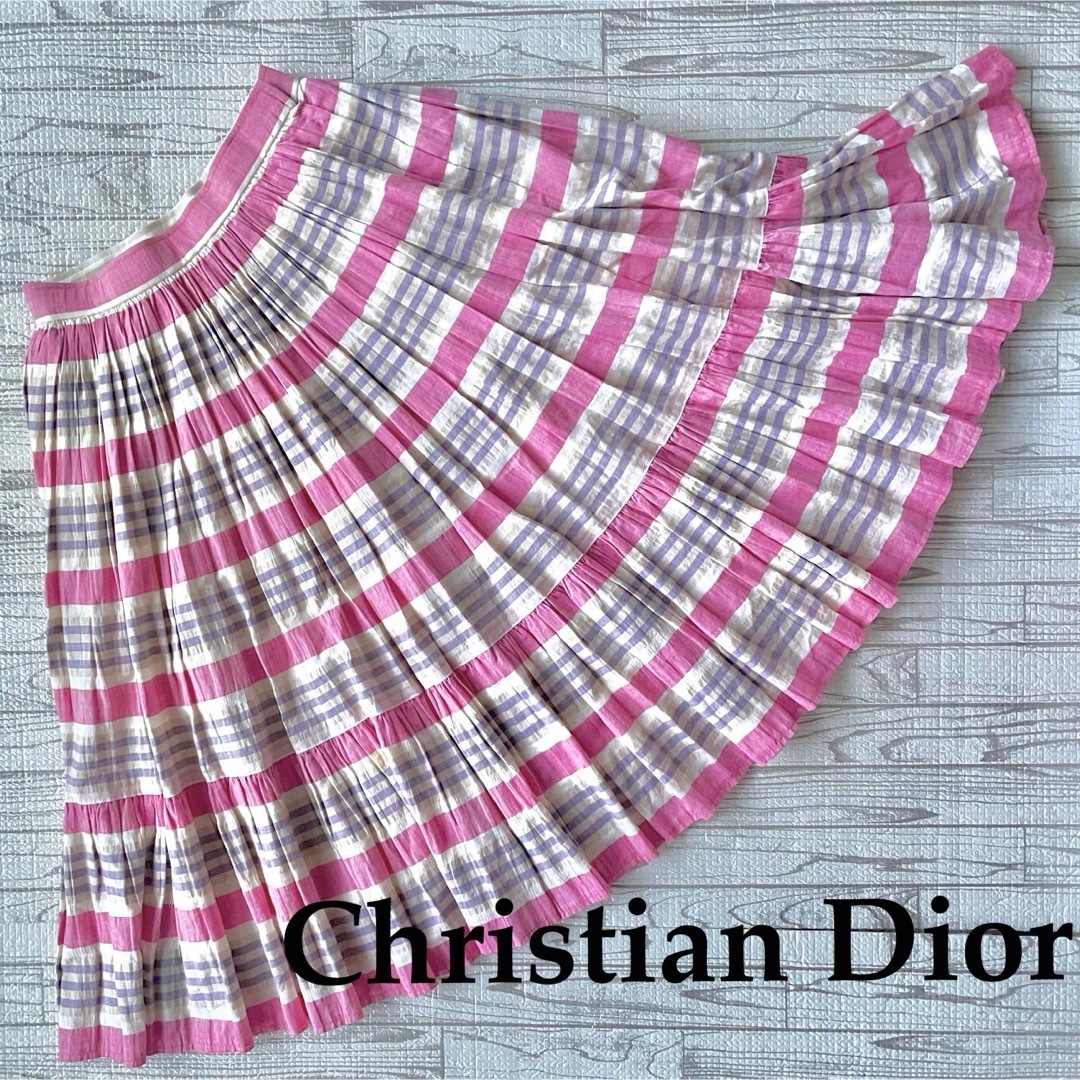 Christian Dior(クリスチャンディオール)のChristian Dior クリスチャン　ディオール　フレアスカートM レディースのスカート(ロングスカート)の商品写真