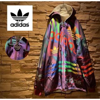 オリジナルス(Originals（adidas）)の【激レア】80s' 日本製 デサントadidas 裏ボアナイロンジャケット(その他)