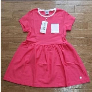 プチバトー(PETIT BATEAU)のプチバトー コットンワンピース 6ans/116cm(ワンピース)