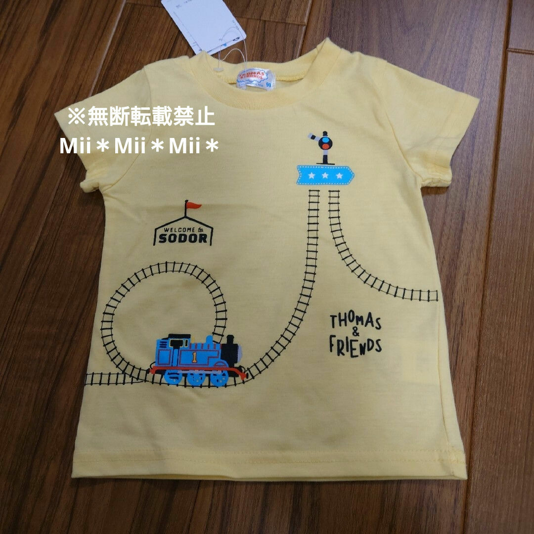 トーマス　2点セット　半袖Tシャツ キッズ/ベビー/マタニティのキッズ服男の子用(90cm~)(Tシャツ/カットソー)の商品写真