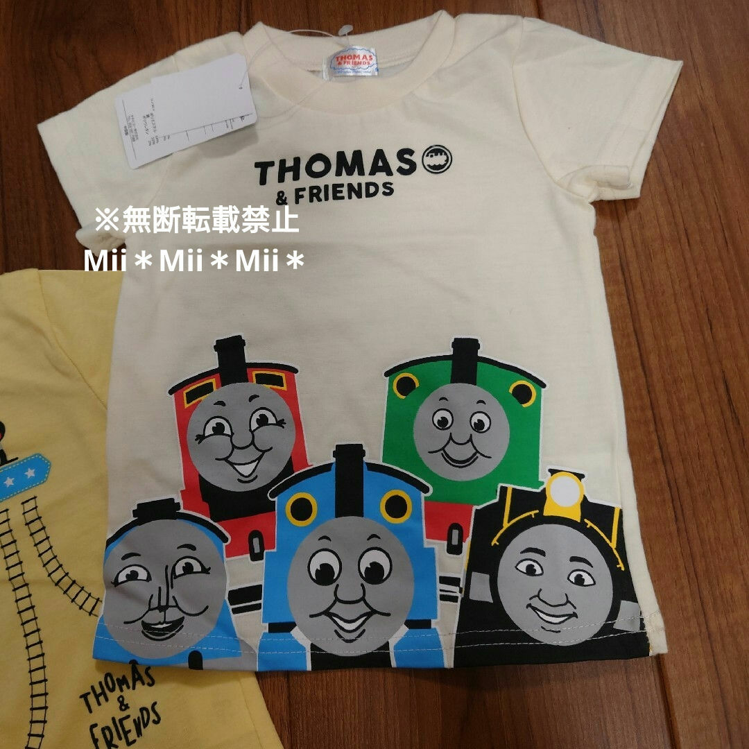 トーマス　2点セット　半袖Tシャツ キッズ/ベビー/マタニティのキッズ服男の子用(90cm~)(Tシャツ/カットソー)の商品写真
