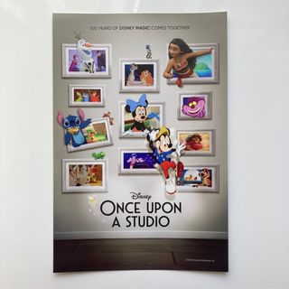 ディズニー(Disney)の【Disney】ONCE UPON A STUDIO ポストカード (印刷物)