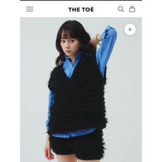 THE TOÉ  タグ付き新品　CHÂTELET KNIT VEST(ニット/セーター)