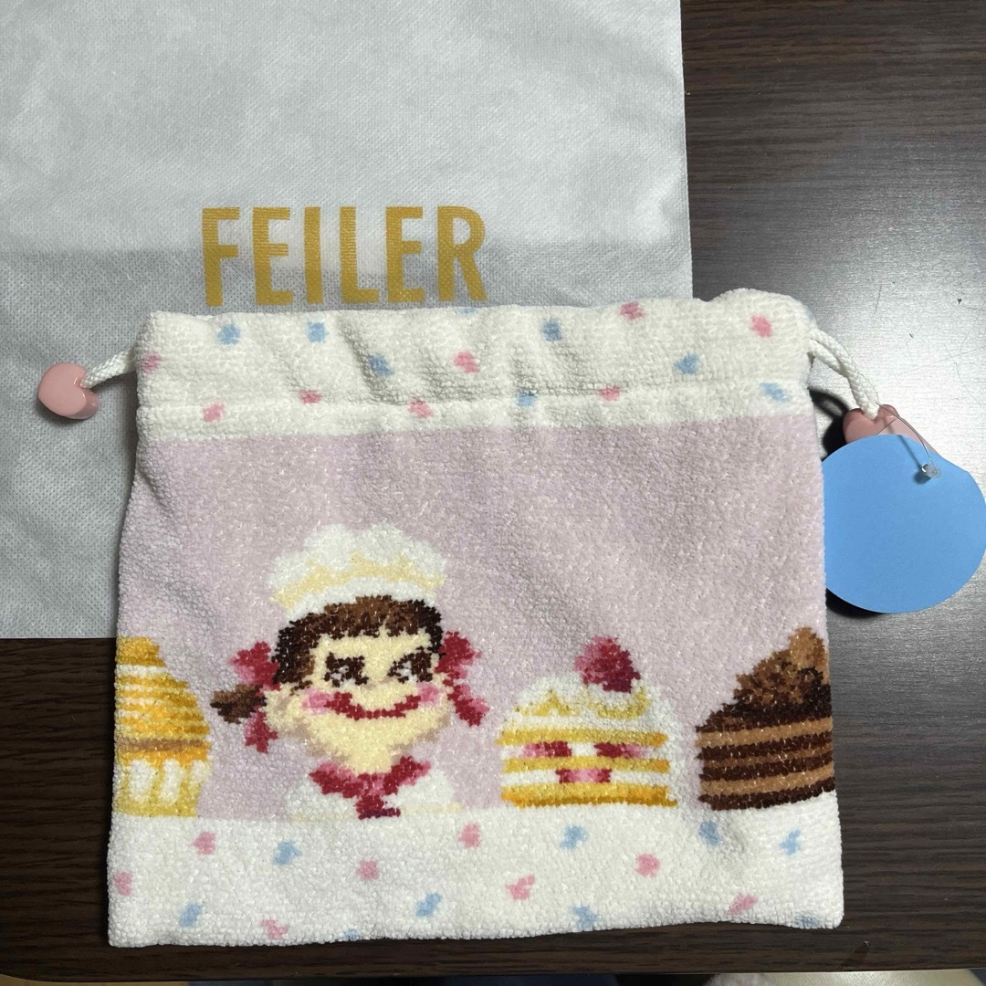 FEILER(フェイラー)のフェイラー　ペコちゃん　ペコパティスリー　巾着 レディースのファッション小物(ポーチ)の商品写真