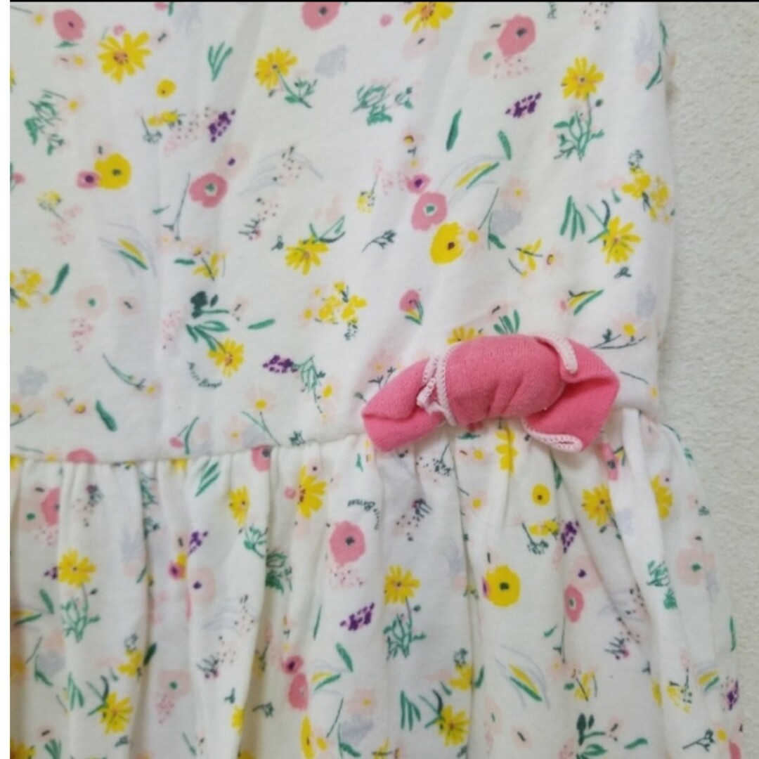 PETIT BATEAU(プチバトー)のプチバトー コットンワンピース 6ans/116cm キッズ/ベビー/マタニティのキッズ服女の子用(90cm~)(ワンピース)の商品写真