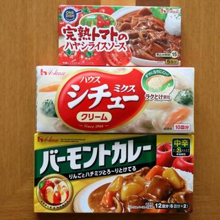 ハウスショクヒン(ハウス食品)のハウス◆カレー　シチュー　ハヤシライス(調味料)