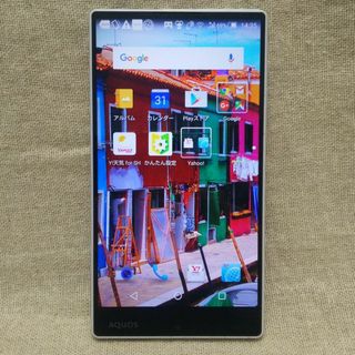 シャープ(SHARP)のシャープ AQUOS Xx-Y 404SH ワイモバイル (ジャンク)(スマートフォン本体)