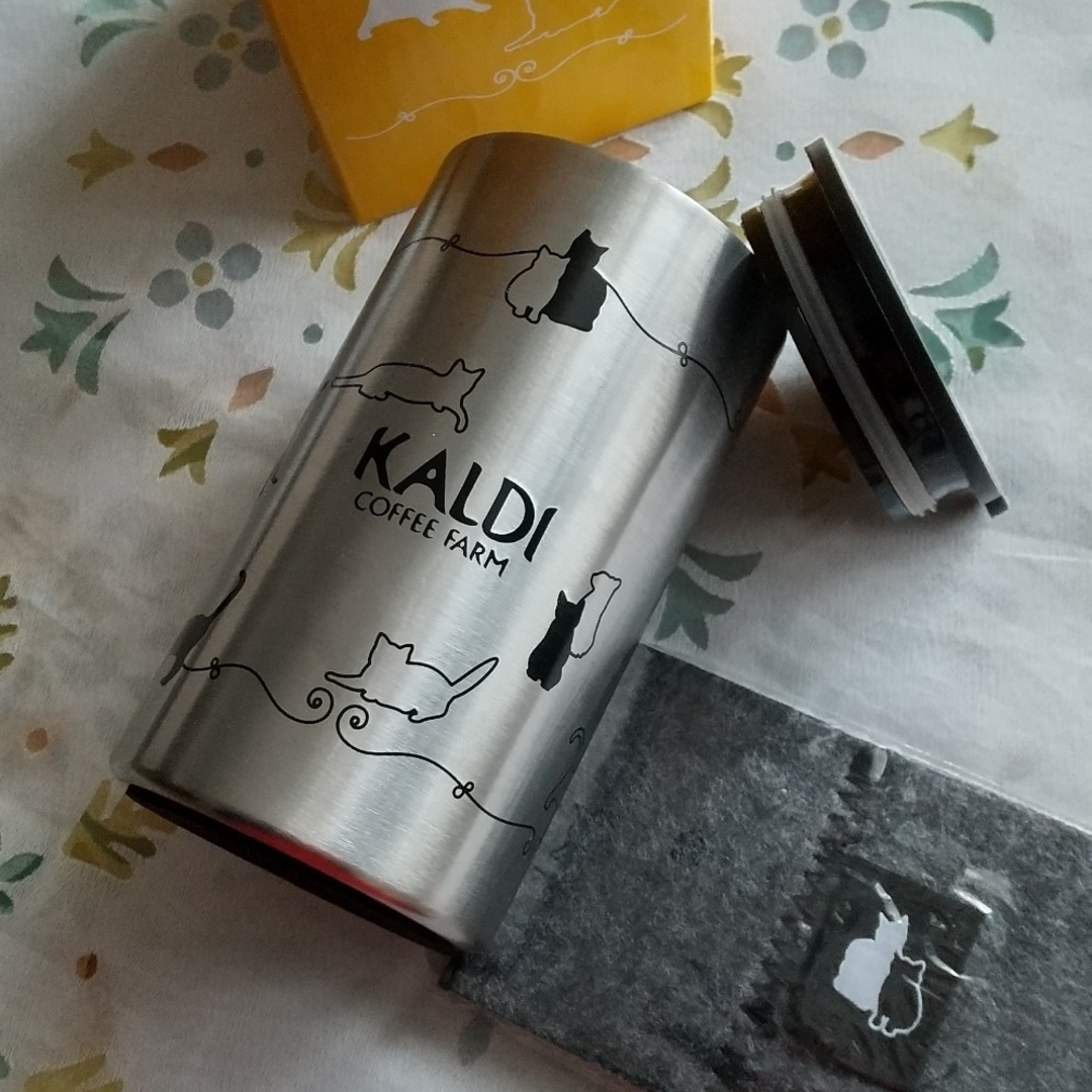 KALDI(カルディ)のカルディ 猫の日 タンブラー エンタメ/ホビーのエンタメ その他(その他)の商品写真