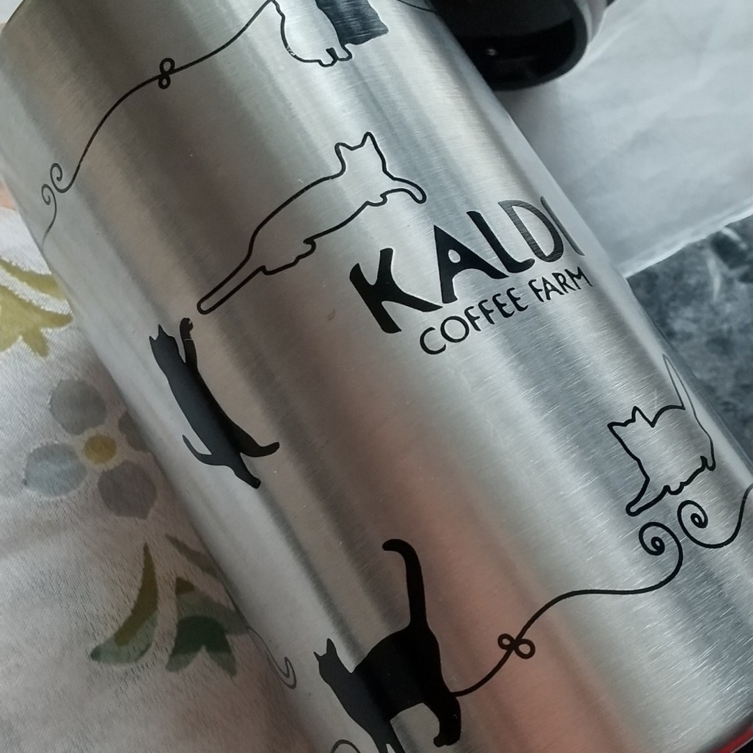 KALDI(カルディ)のカルディ 猫の日 タンブラー エンタメ/ホビーのエンタメ その他(その他)の商品写真