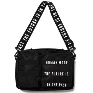 ヒューマンメイド(HUMAN MADE)のHUMAN MADE Military Pouch Large "Black(ショルダーバッグ)