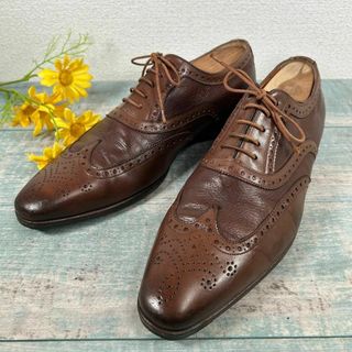 サントーニ(Santoni)のSANTONI 最高級ライン Fatte a mano 7 1/2 フルブローグ(ドレス/ビジネス)