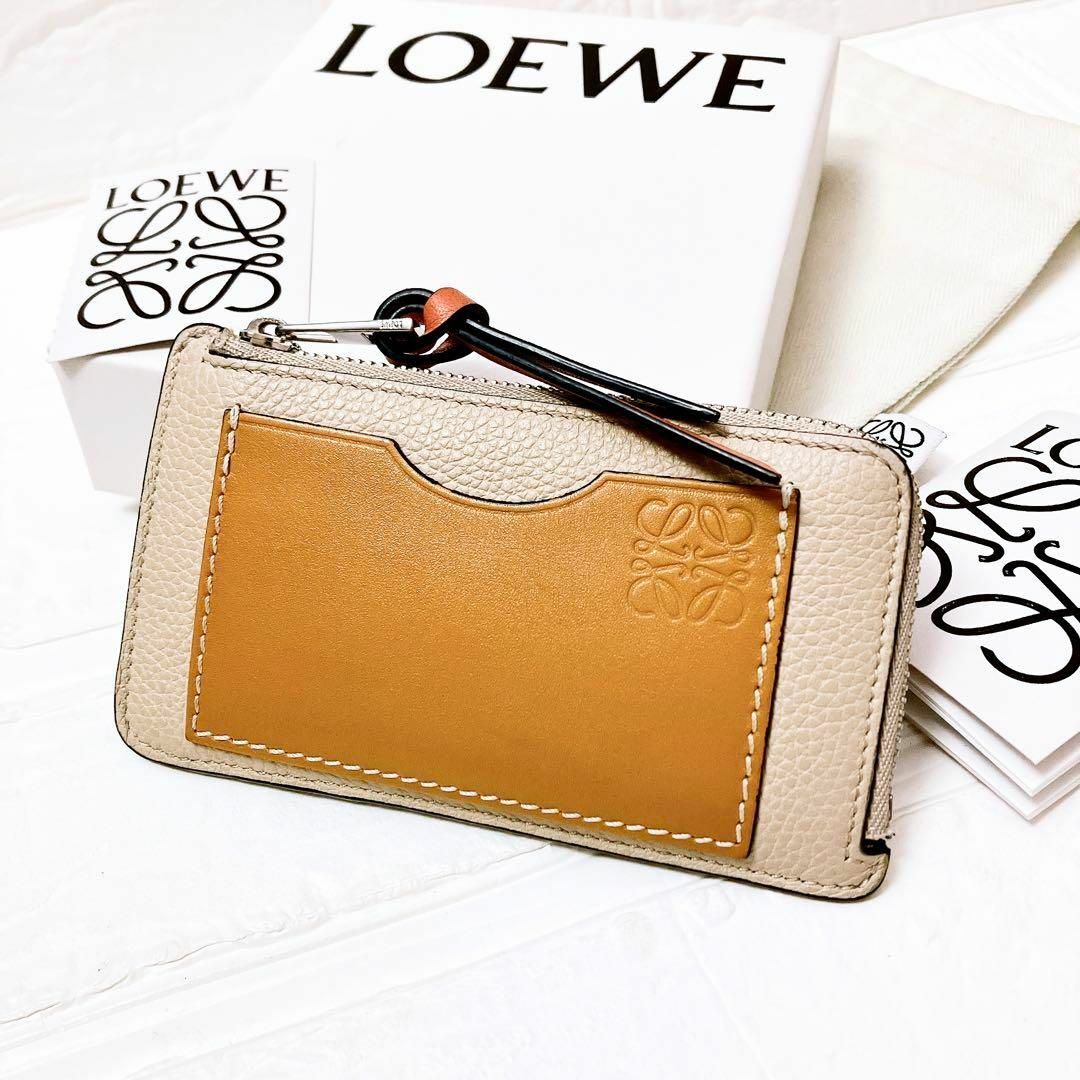 LOEWE(ロエベ)の美品＊ロエベ LOEWE アナグラム フラグメントケース コインケース SB27 レディースのファッション小物(コインケース)の商品写真