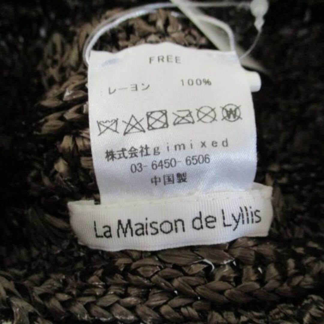 La Maison de Lyllis(ラメゾンドリリス)の新品☆　BEAMS　LA　Maison de Lyllis　ニットベレー帽　F レディースの帽子(ハンチング/ベレー帽)の商品写真