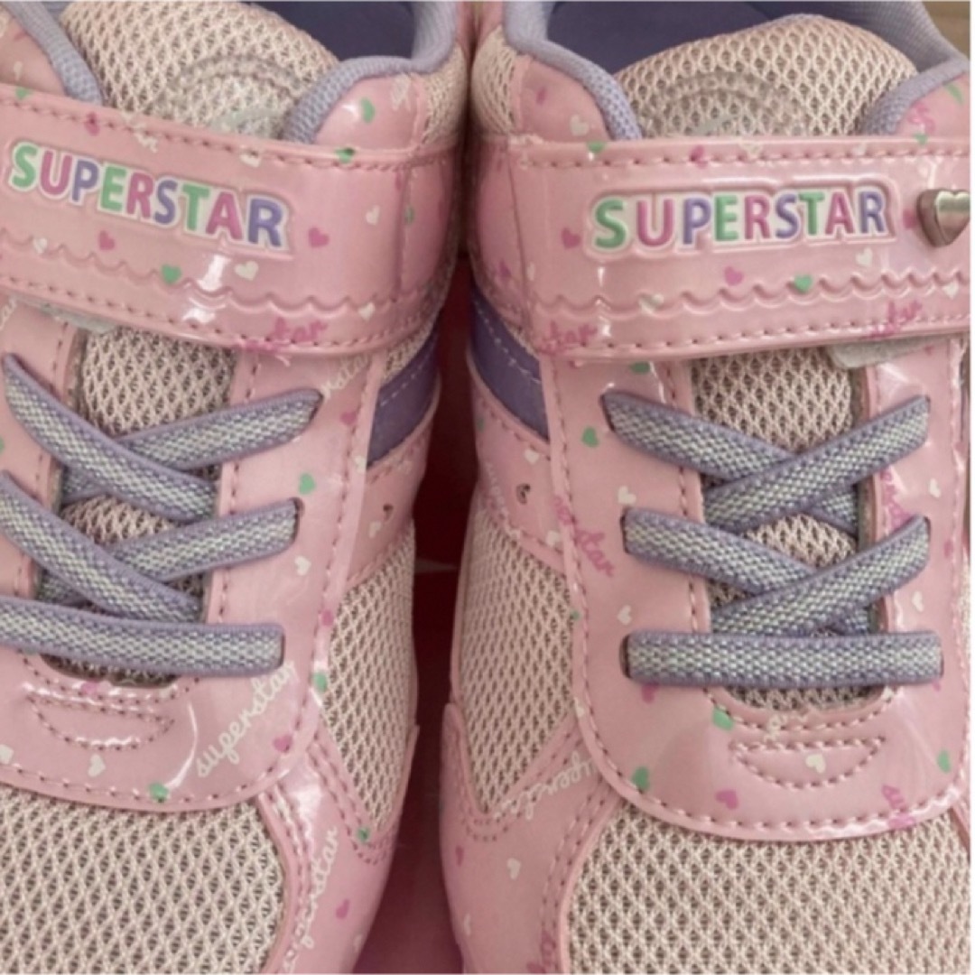 SUPERSTAR(スーパースター)のムーンスター スーパースター 20cm 子供靴 キッズスニーカー 女の子 キッズ/ベビー/マタニティのキッズ靴/シューズ(15cm~)(スニーカー)の商品写真