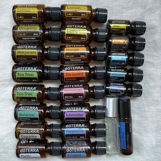 ドテラ(doTERRA)のdoTERRA エッセンシャルオイル　空き瓶　23本(エッセンシャルオイル（精油）)