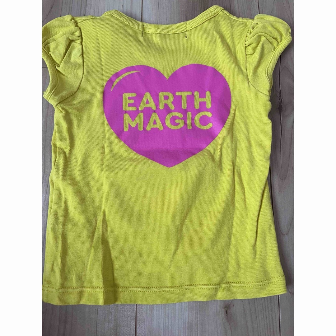 EARTHMAGIC(アースマジック)のTシャツ キッズ/ベビー/マタニティのキッズ服女の子用(90cm~)(Tシャツ/カットソー)の商品写真