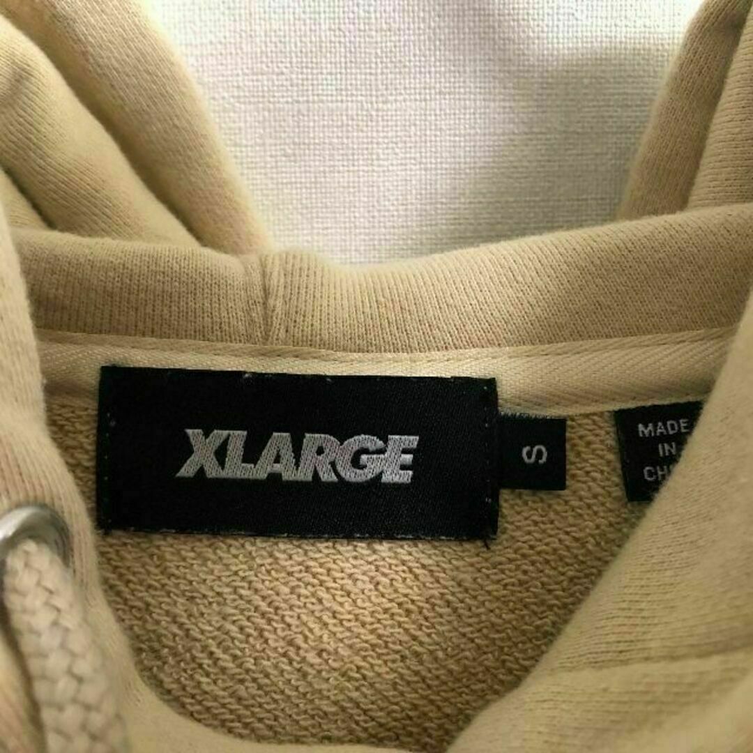 XLARGE(エクストララージ)の【希少】エクストラージ パーカー サイズS　マウンテンゴリラ ブラウン 刺繍ロゴ メンズのトップス(パーカー)の商品写真