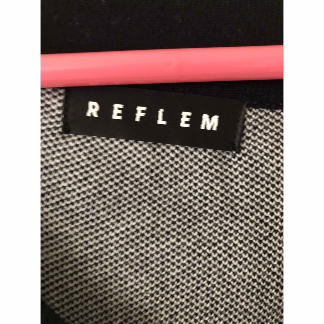 REFLEM(レフレム)のREFLEM レフレム エンブレム ニット セーター ホワイト レディースのトップス(ニット/セーター)の商品写真
