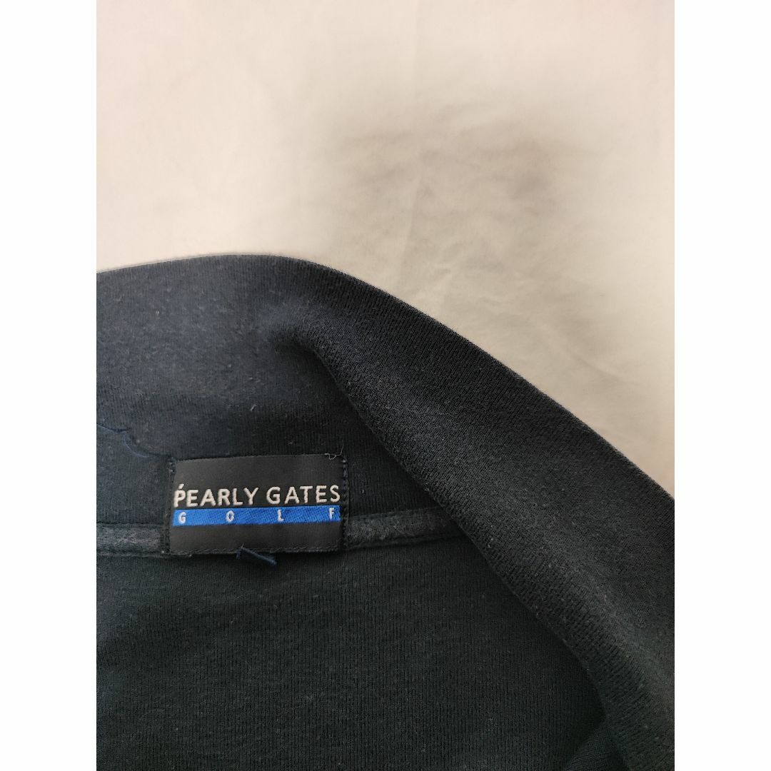 PEARLY GATES(パーリーゲイツ)のPrarly Gates Golf ポロシャツ 長袖 ネイビー レディース L レディースのトップス(ポロシャツ)の商品写真