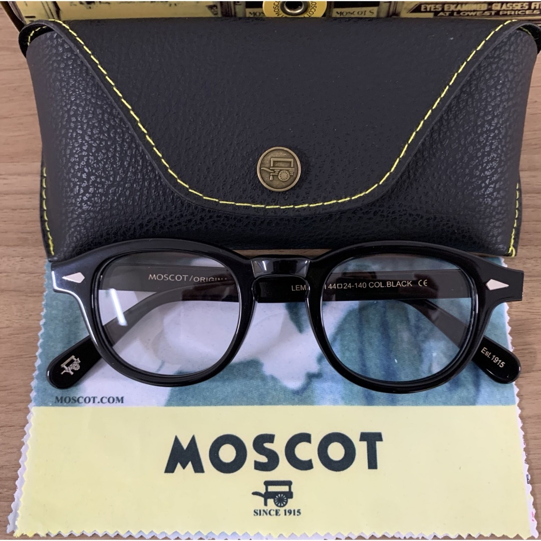 MOSCOT(モスコット)のMOSCOT モスコット レムトッシュ 44黒 min様専用 メンズのファッション小物(サングラス/メガネ)の商品写真