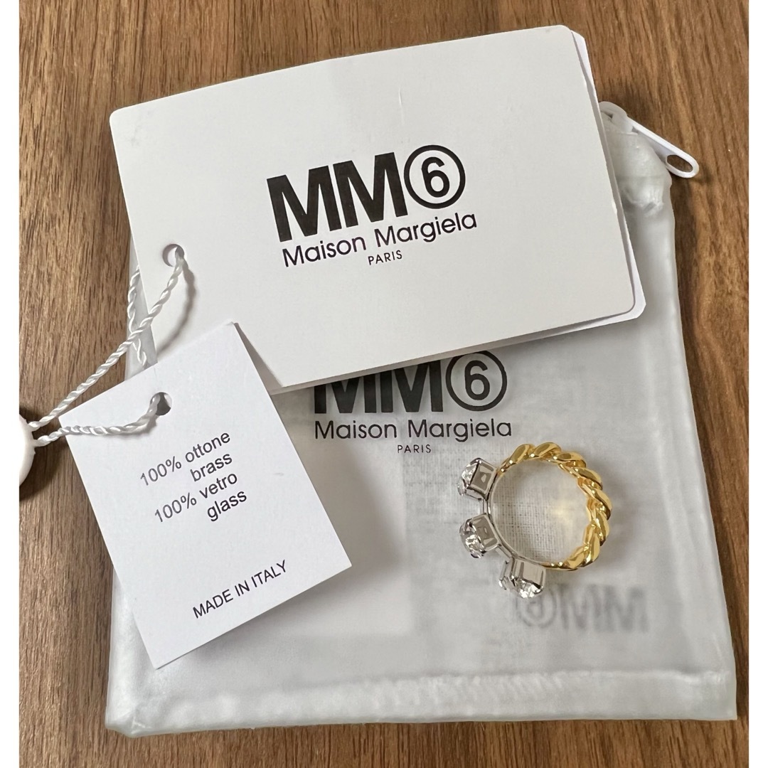 MM6(エムエムシックス)の新品 MM6 Maison Margiela リング 指輪 サイズ11.5号 レディースのアクセサリー(リング(指輪))の商品写真