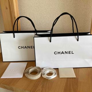 シャネル(CHANEL)のCHANEL シャネル ショップ袋 リボンなど 合計６点(ショップ袋)