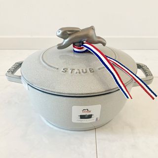 ストウブ(STAUB)のstaub ストウブ ワナベs 16cm カンパーニュ ウサギノブ 未使用(鍋/フライパン)