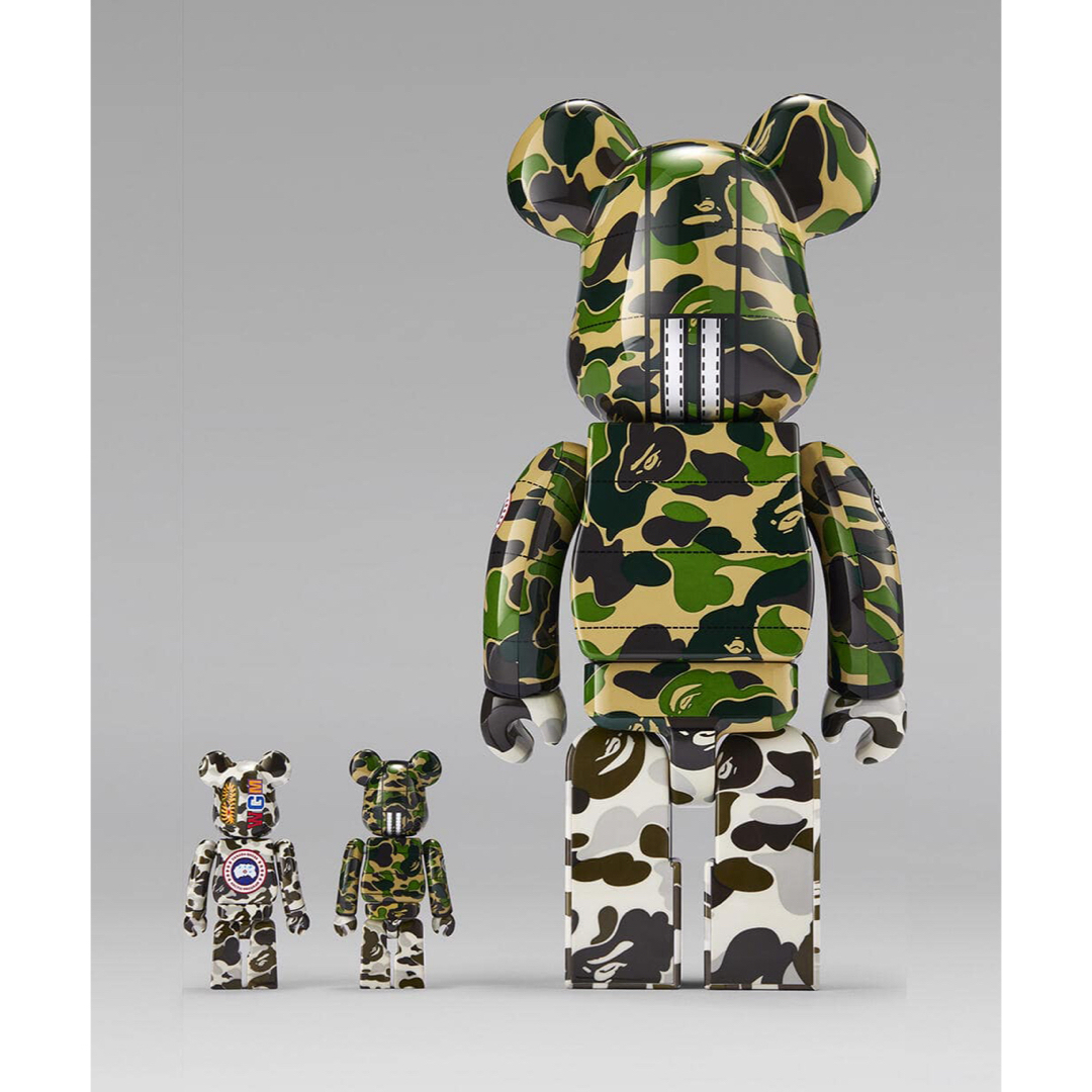 A BATHING APE(アベイシングエイプ)のBE@RBRICK BAPE CANADA GOOSE SHARK  エンタメ/ホビーのフィギュア(その他)の商品写真