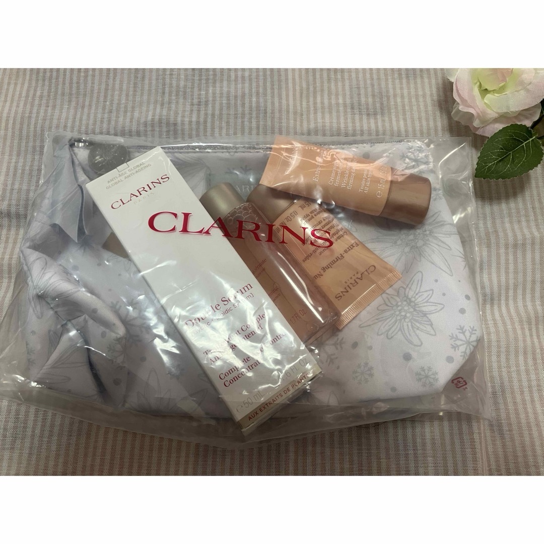 CLARINS(クラランス)のクラランス　ダブルセーラムEX ホリデーキット コスメ/美容のスキンケア/基礎化粧品(美容液)の商品写真