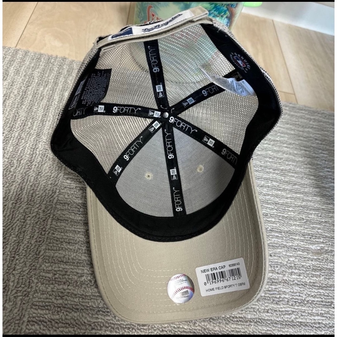 NEW ERA(ニューエラー)の新品　NEW ERA ドジャース　メッシュ　アジャスター　キャップ メンズの帽子(キャップ)の商品写真