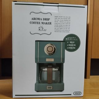 Toffy アロマドリップコーヒーメーカー K-CM5-SG　新品未使用品(コーヒーメーカー)